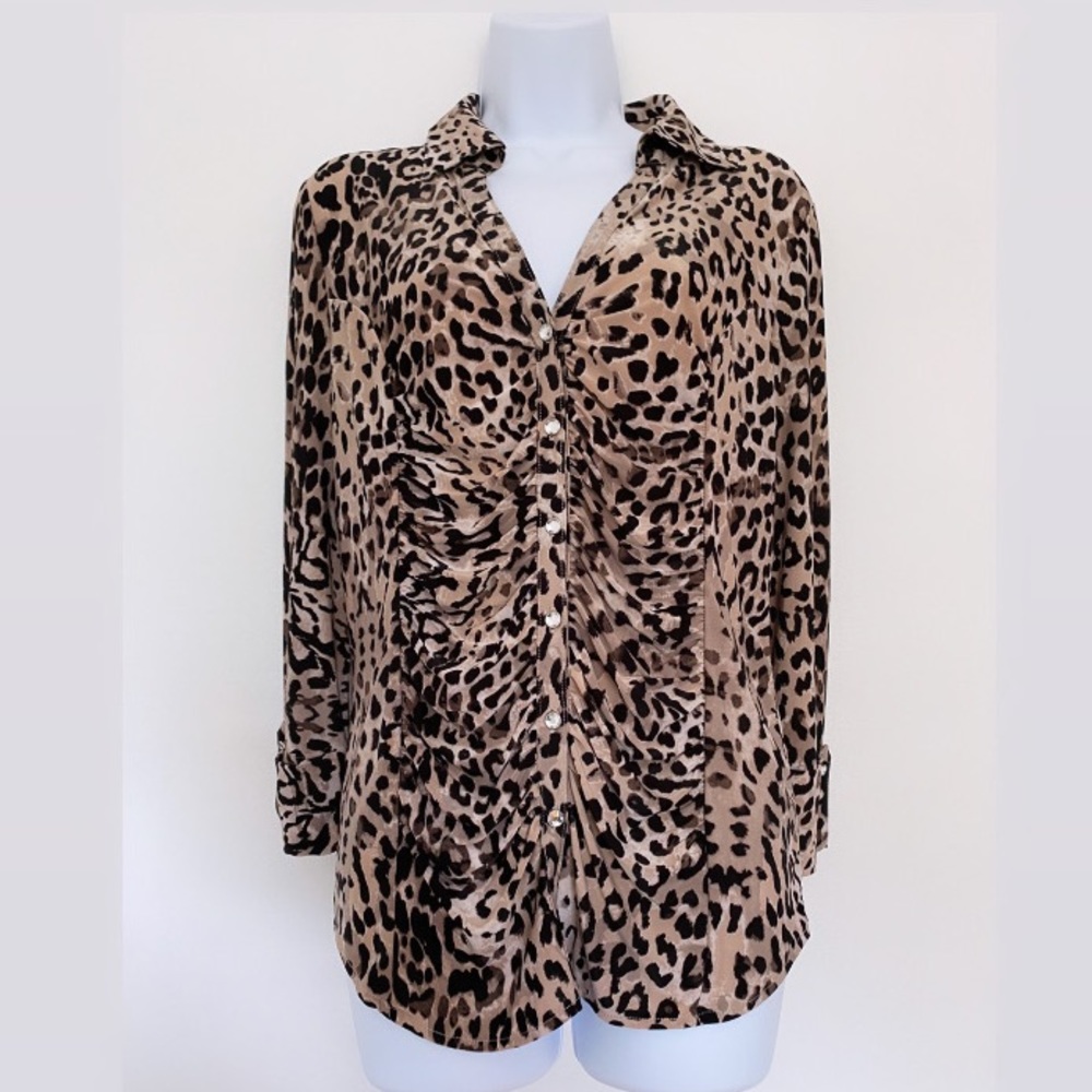 Animal Print Blouse